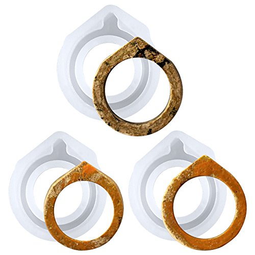 Musykrafties Geometrische Boho-Silikonform für flüssigen Ton, Epoxidharz, Schmuckherstellung, flach, 18 mm, 17 mm, 16 mm, Größe 16–17, 13–14, 10–11 Musykrafties Geometrische Boho-Silikonform für flüssigen Ton, Epoxidharz, Schmuckherstellung, flach, 18 mm, 17 mm, 16 mm, Größe 16–17, 13–14, 10–11 von musykrafties