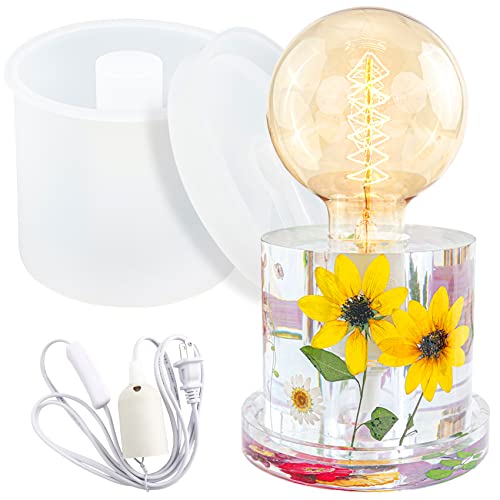 Musykrafties Lampen Epoxidharz Silikonform Polymer Ton Form Zylinder Lampenfassungsstaender mit Lampenfassung Musykrafties Lampen Epoxidharz Silikonform Polymer Ton Form Zylinder Lampenfassungsstaender mit Lampenfassung von musykrafties