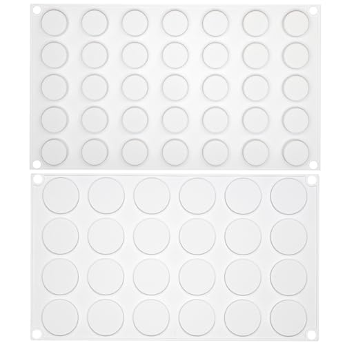 musykrafties Rund Silikonform Backform Tablett für Schokoladen Epoxidharz 2 Größe 24 Hohlräumen musykrafties Rund Silikonform Backform Tablett für Schokoladen Epoxidharz 2 Größe 24 Hohlräumen von musykrafties