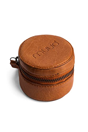 muud Helsinki handgefertigte Lederbox für Nadeln und kleines Zubehör Whisky muud Helsinki handgefertigte Lederbox für Nadeln und kleines Zubehör Whisky von muud