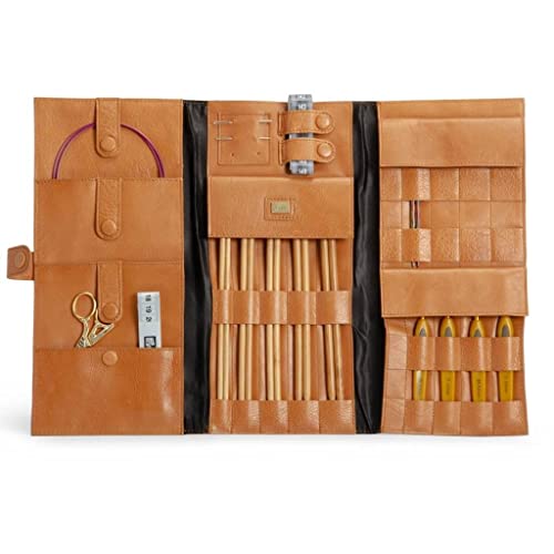 muud Lucy handgefertigtes Lederetui für deine Strickutensilien Whisky muud Lucy handgefertigtes Lederetui für deine Strickutensilien Whisky von muud
