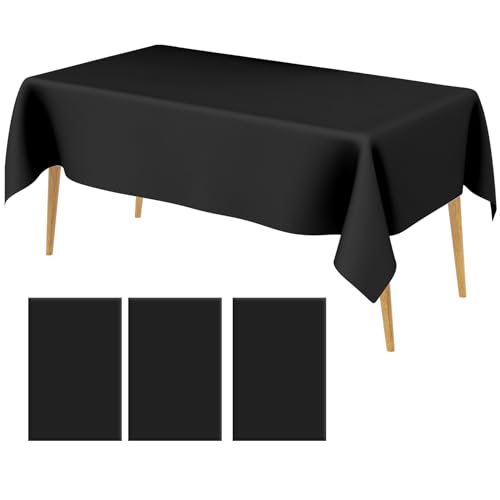 Einweg Tischdecke,Plastik Tischdecken,Einwegtischdecken,3 Stück 137 X 274 cm Schwarz,Einweg Kunststoff Tischdecke,Biertischdecke,Abdeckung Party Tischtuch,Partytischdecke Tisch Dekoration,Tisch Party Einweg Tischdecke,Plastik Tischdecken,Einwegtischdecken,3 Stück 137 X 274 cm Schwarz,Einweg Kunststoff Tischdecke,Biertischdecke,Abdeckung Party Tischtuch,Partytischdecke Tisch Dekoration,Tisch Party von muyurra