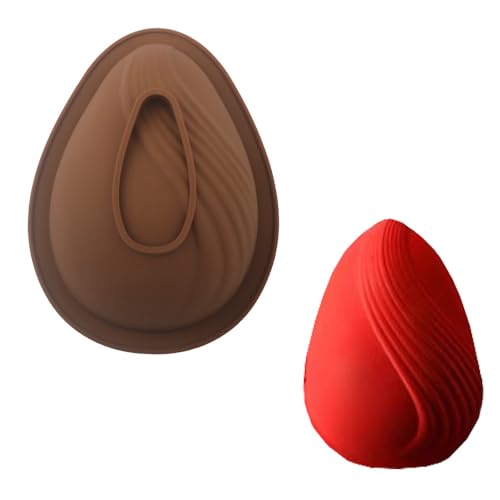 Einzelne Silikon-Osterei-Form – unregelmäßige Vogelei-Form für Kuchen und Mousse (SH0101666) von muzoira