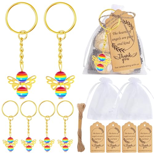 muzoira Regenbogen Schlüsselanhänger - Pride Festival Geschenk, Urlaub Party Favor, 10 Pack muzoira Regenbogen Schlüsselanhänger - Pride Festival Geschenk, Urlaub Party Favor, 10 Pack von muzoira