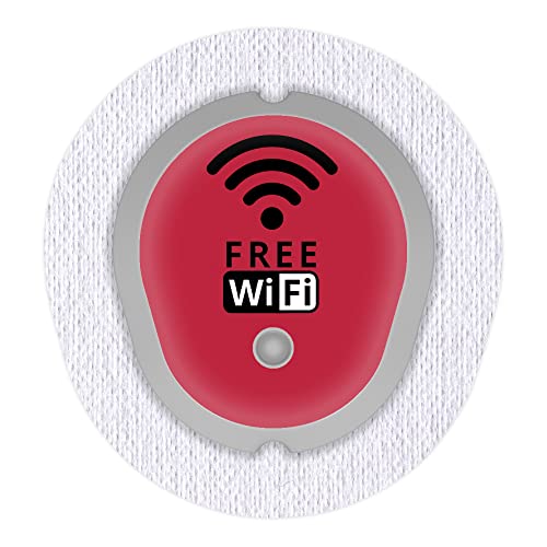 Aufkleber Sticker für Dexcom G7 Sensor 2x Free WiFi myDili Diabetes-Zubehör Farbe rot von myDili
