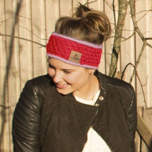 myboshi Häkelset Stirnband Shinshiro, inkl. No.1 Wolle, Nadel und Anleitung, für Mützen und Stirnbänder, Häkelpaket, 30% Merinowolle Rosa, mit Rundstricknadel myboshi Häkelset Stirnband Shinshiro, inkl. No.1 Wolle, Nadel und Anleitung, für Mützen und Stirnbänder, Häkelpaket, 30% Merinowolle Rosa, mit Rundstricknadel von myboshi