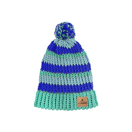 myboshi Strickring-Set Mütze Sevilla für Anfänger, inkl. No.1-Wolle, Anleitung, Wolle und Label, Strickringpaket, Loom-Set 30% Merinowolle Blau, mit Strickring myboshi Strickring-Set Mütze Sevilla für Anfänger, inkl. No.1-Wolle, Anleitung, Wolle und Label, Strickringpaket, Loom-Set 30% Merinowolle Blau, mit Strickring von myboshi