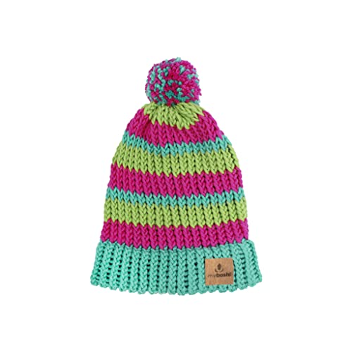 myboshi Strickring-Set Mütze Sevilla für Anfänger, inkl. No.1-Wolle, Anleitung, Wolle und Label, Strickringpaket, Loom-Set 30% Merinowolle Bunt, mit Strickring myboshi Strickring-Set Mütze Sevilla für Anfänger, inkl. No.1-Wolle, Anleitung, Wolle und Label, Strickringpaket, Loom-Set 30% Merinowolle Bunt, mit Strickring von myboshi