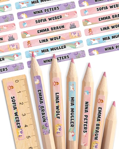 mycustomy – Namensaufkleber Kinder & Namensaufkleber Schule 0+ aus FSC-Papier mit Bio-basiertem Kleber – Etiketten Kleidung 50x6mm mycustomy – Namensaufkleber Kinder & Namensaufkleber Schule 0+ aus FSC-Papier mit Bio-basiertem Kleber – Etiketten Kleidung 50x6mm von mycustomy