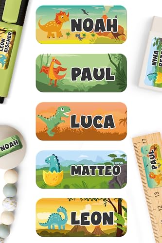 mycustomy – Namensaufkleber Kinder & Namensaufkleber Schule 0+ aus FSC-Papier mit Bio-basiertem Kleber – Personalisierte Etiketten Kleidung 30x13mm mycustomy – Namensaufkleber Kinder & Namensaufkleber Schule 0+ aus FSC-Papier mit Bio-basiertem Kleber – Personalisierte Etiketten Kleidung 30x13mm von mycustomy