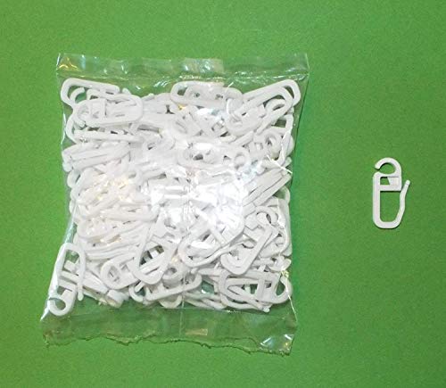 myraumdesign 100 Weisse Gardinenhaken Faltenhaken für Metall Gardinenringe mit 2-4 mm Wandung - sehr stabile Ausführung myraumdesign 100 Weisse Gardinenhaken Faltenhaken für Metall Gardinenringe mit 2-4 mm Wandung - sehr stabile Ausführung von myraumdesign