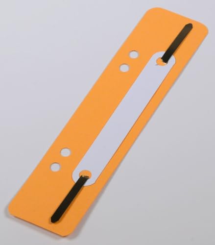 Karton-Heftstreifen Gelb kurz 3 4 x 15 cm 25 Stück von n/a