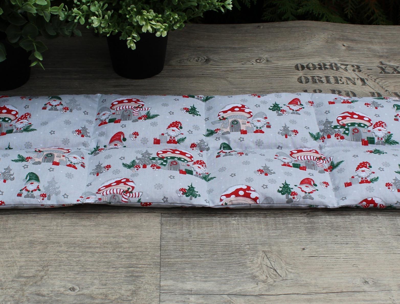 Körnerkissen/ Dinkelkissen 50x20 cm, Wahlweise Mit Getrockneter Lavendel, 8 Kammern, Individuelle Größenanpassung Möglich, Weihnachtswichtel Körnerkissen/ Dinkelkissen 50x20 cm, Wahlweise Mit Getrockneter Lavendel, 8 Kammern, Individuelle Größenanpassung Möglich, Weihnachtswichtel von nadelundholz