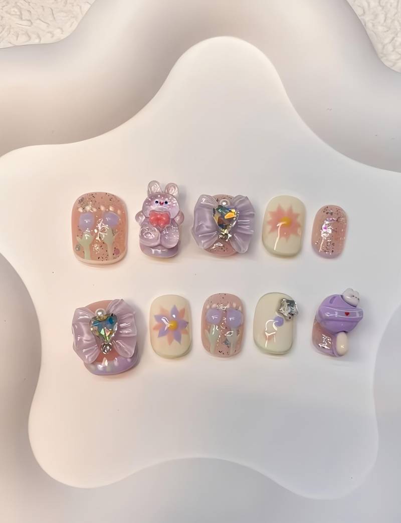 Dollydigits - Selbstgemachte 3D Nägel Zum Aufpressen Dollydigits - Selbstgemachte 3D Nägel Zum Aufpressen von nailauraDE