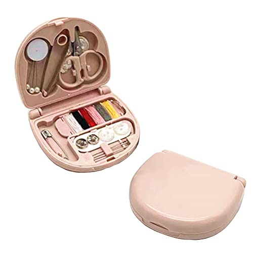 nanaxagly Mini-Nähkästchen, niedliche und praktische kleine Nadeltasche, Heimnähwerkzeug, Kombinationsset von nanaxagly