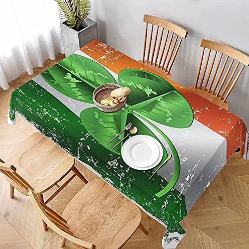 Rechteckige Garten Tischdecke St. Patrick Day Irische Flagge Tischtuch Abwaschbar Wachstischdecke Wetterfeste Party Tischdecken Für Outdoor Garten Terrasse,137X183cm Rechteckige Garten Tischdecke St. Patrick Day Irische Flagge Tischtuch Abwaschbar Wachstischdecke Wetterfeste Party Tischdecken Für Outdoor Garten Terrasse,137X183cm von nanchangchengbowangluokeji