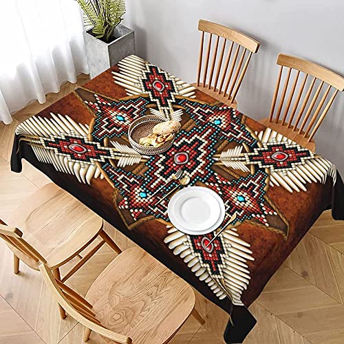 Rechteckige Tischwäsche Medizinrad Der Amerikanischen Ureinwohner Drucken Tischtuch Abwaschbar Wachstuchtischdecke Wasserdicht Gartentischdecke Für Garten Terrasse Jubiläum,137X183cm Rechteckige Tischwäsche Medizinrad Der Amerikanischen Ureinwohner Drucken Tischtuch Abwaschbar Wachstuchtischdecke Wasserdicht Gartentischdecke Für Garten Terrasse Jubiläum,137X183cm von nanchangchengbowangluokeji