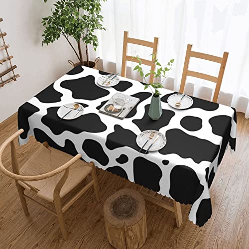 Rechteckige Wachstischdecke Kuh-Druck Nettes Schwarzweiss Wachstuchtischdecke Abwaschbar Tischtuch Wasserdicht Garten Tischdecke Für Picknick Party Jubiläum,137X183cm Rechteckige Wachstischdecke Kuh-Druck Nettes Schwarzweiss Wachstuchtischdecke Abwaschbar Tischtuch Wasserdicht Garten Tischdecke Für Picknick Party Jubiläum,137X183cm von nanchangchengbowangluokeji