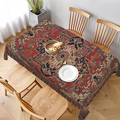 Rechteckige Wachstuch Rustikales Antikes Orientalisches Türkisches Muster Tischwäsche Wetterfeste Party Tischdecken Abwaschbar Wachstischdecke Für Jubiläum Geburtstag Abendessen,137X183cm Rechteckige Wachstuch Rustikales Antikes Orientalisches Türkisches Muster Tischwäsche Wetterfeste Party Tischdecken Abwaschbar Wachstischdecke Für Jubiläum Geburtstag Abendessen,137X183cm von nanchangchengbowangluokeji