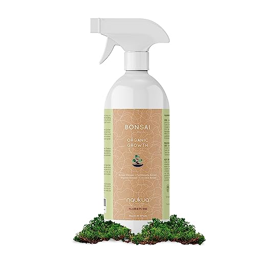 1l Bio Bonsai Dünger - verbessert die Bonsai-Gesundheit, die Bodenfruchtbarkeit und die allgemeine Stärke - gebrauchsfertiges Spray für alle Arten von Bonsai - Flüssigdünger 1l Bio Bonsai Dünger - verbessert die Bonsai-Gesundheit, die Bodenfruchtbarkeit und die allgemeine Stärke - gebrauchsfertiges Spray für alle Arten von Bonsai - Flüssigdünger von naukua