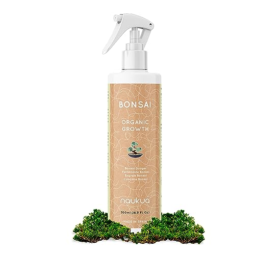 500ml Bio Bonsai Dünger - verbessert die Bonsai-Gesundheit, die Bodenfruchtbarkeit und die allgemeine Stärke - gebrauchsfertiges Spray für alle Arten von Bonsai - Flüssigdünger von naukua