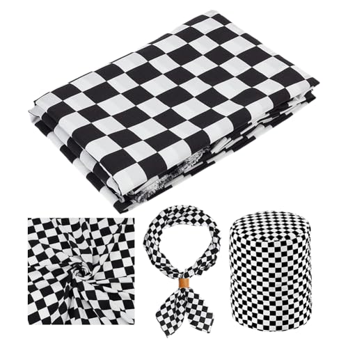 NBEADS 1.5×2m Schwarz Weiß Karo-Stoff, Tartan-Muster Stoff Kariertes Polyester-Gewebe Tartan Schotten-Karo Stoff für DIY Nähen Craft Home Dekoration NBEADS 1.5×2m Schwarz Weiß Karo-Stoff, Tartan-Muster Stoff Kariertes Polyester-Gewebe Tartan Schotten-Karo Stoff für DIY Nähen Craft Home Dekoration von nbeads