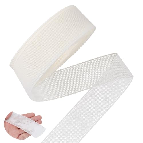 NBEADS 10 Yards Saum-Nähband, 37.5mm Gekreuzte Säume Nähwerkzeug Fischgräten-Saum-Band für DIY Handmade Craft Kleidung Kleid Rand Saum von nbeads