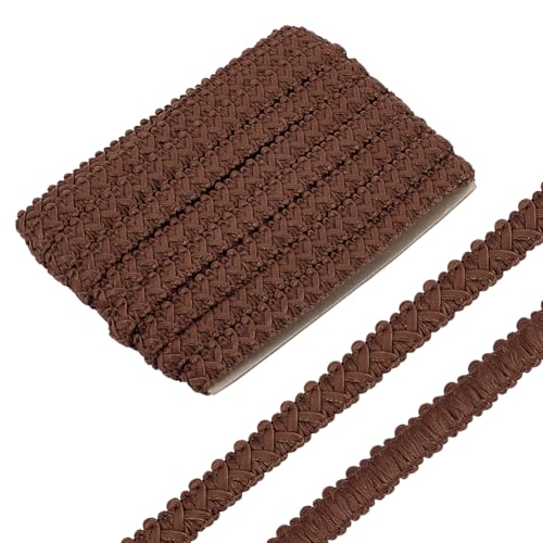 NBEADS 15 Yards Kunstleder-Zopfborte, 1.3cm Breit Peruanisches Fischgrätenmuster Gewebtes Zopfband Flaches Zopfband Spitzenband Für Heimdekoration DIY Nähen Basteln NBEADS 15 Yards Kunstleder-Zopfborte, 1.3cm Breit Peruanisches Fischgrätenmuster Gewebtes Zopfband Flaches Zopfband Spitzenband Für Heimdekoration DIY Nähen Basteln von nbeads