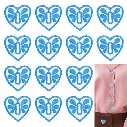 NBEADS 20 Pcs Bestickter Aufnäher Mit Herzmotiv Zum Aufbügeln. 35mm /1.37 Zoll Breite Aufnäher Knopfhaken Applikation Aus Stoff Kleidungsflicken Für Jeans Kleidung DIY Handwerk Licht Himmel Blau NBEADS 20 Pcs Bestickter Aufnäher Mit Herzmotiv Zum Aufbügeln. 35mm /1.37 Zoll Breite Aufnäher Knopfhaken Applikation Aus Stoff Kleidungsflicken Für Jeans Kleidung DIY Handwerk Licht Himmel Blau von nbeads