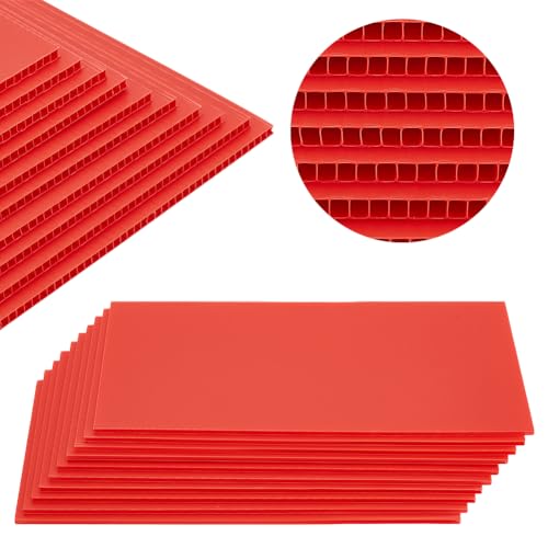 NBEADS 20 Stück Platten aus Wellpappe, 15x30cm Plastik-Wellpappe Plastik Schilder Boards Wellplastik-Paneele für Büros Hof Garage Häuser Benutzerdefinierte Geburtstag, Tomate NBEADS 20 Stück Platten aus Wellpappe, 15x30cm Plastik-Wellpappe Plastik Schilder Boards Wellplastik-Paneele für Büros Hof Garage Häuser Benutzerdefinierte Geburtstag, Tomate von nbeads