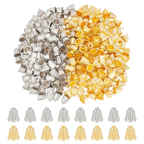 NBEADS 200 Stk. 2 Farben Antike Silber Blume Perlen Kappen, Legierung Bead Caps Lose Abstandshalter Perlen Kegel für DIY Ohrring Armband Halskette Schmuckherstellung, Loch: 1.8mm NBEADS 200 Stk. 2 Farben Antike Silber Blume Perlen Kappen, Legierung Bead Caps Lose Abstandshalter Perlen Kegel für DIY Ohrring Armband Halskette Schmuckherstellung, Loch: 1.8mm von nbeads