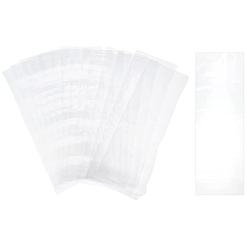 NBEADS 200 Stück Schrumpffolienbeutel, 25x8cm PVC Clear Heat Shrink Wraps Rechteckige Schrumpffolienbeutel Kleine Gegenstände Treat Taschen für Kerzen Seifen Gläser Geschenke Kleine Kosmetikflasche NBEADS 200 Stück Schrumpffolienbeutel, 25x8cm PVC Clear Heat Shrink Wraps Rechteckige Schrumpffolienbeutel Kleine Gegenstände Treat Taschen für Kerzen Seifen Gläser Geschenke Kleine Kosmetikflasche von nbeads