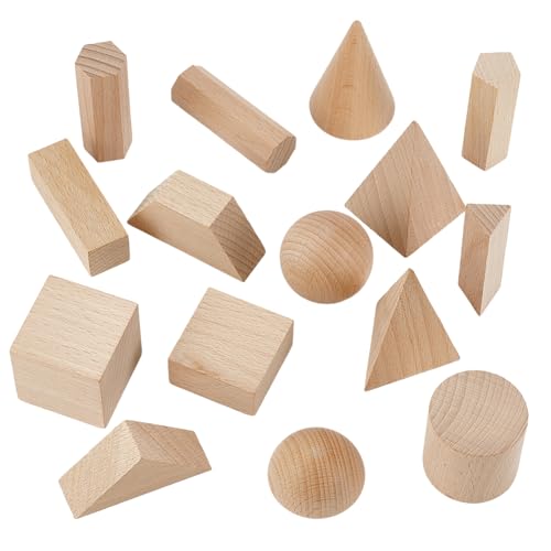 NBEADS 30 Stück 3D Formen Geometrische Körper Holz Bastelblöcke Zylinder Geometrische Holzformen Mathematik Geometrie Manipulative Für Kinder 19~61.5x17~40x20~60mm NBEADS 30 Stück 3D Formen Geometrische Körper Holz Bastelblöcke Zylinder Geometrische Holzformen Mathematik Geometrie Manipulative Für Kinder 19~61.5x17~40x20~60mm von nbeads
