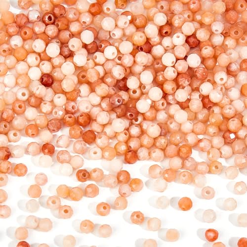 NBEADS 346 Stück Natürliche Rosa Aventurin Perlen, 2mm Facettierte Runde Lose Abstandshalter-Perlen Stein Perlen Stränge für DIY Armbänder Halsketten Schmuck Handwerk Machen, Loch: 0.5mm NBEADS 346 Stück Natürliche Rosa Aventurin Perlen, 2mm Facettierte Runde Lose Abstandshalter-Perlen Stein Perlen Stränge für DIY Armbänder Halsketten Schmuck Handwerk Machen, Loch: 0.5mm von nbeads