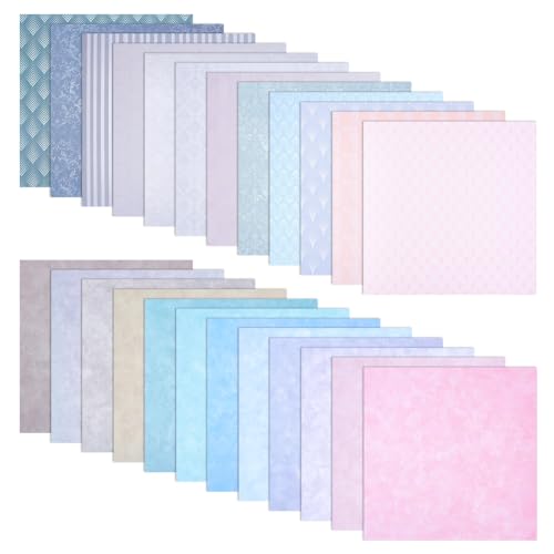 NBEADS 48 Blatt Scrapbook Papier In 48 Farben, 30.5x30.7cm Quadratisches Doppelseitiges Bastelpapier Mit Böhmischem Muster Für Collagen Kreative Journal Dekorations Hintergrundblätter, 0.1mm Dick NBEADS 48 Blatt Scrapbook Papier In 48 Farben, 30.5x30.7cm Quadratisches Doppelseitiges Bastelpapier Mit Böhmischem Muster Für Collagen Kreative Journal Dekorations Hintergrundblätter, 0.1mm Dick von nbeads