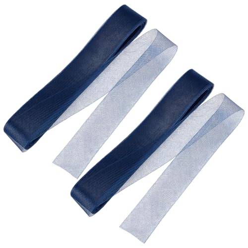 NBEADS 50 Yards 4cm Steifes Rosshaar-Zopf, Steifes Rosshaar Geflecht Für Polyesterstäbchen Zum Nähen von Hochzeitskleidern Tanzkleidern, Blau NBEADS 50 Yards 4cm Steifes Rosshaar-Zopf, Steifes Rosshaar Geflecht Für Polyesterstäbchen Zum Nähen von Hochzeitskleidern Tanzkleidern, Blau von nbeads