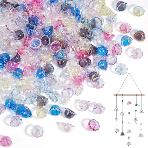NBEADS 60 Stück Große Trompetenblumenperlen, Acryl Perlenkappen Mit Trompetenblumen Gemischte Farben Abstandshalter Für Trompetenblumen Perlen Für Ohrringe Schmuckherstellung 24x15.5mm Bohrung: 2.7mm NBEADS 60 Stück Große Trompetenblumenperlen, Acryl Perlenkappen Mit Trompetenblumen Gemischte Farben Abstandshalter Für Trompetenblumen Perlen Für Ohrringe Schmuckherstellung 24x15.5mm Bohrung: 2.7mm von nbeads