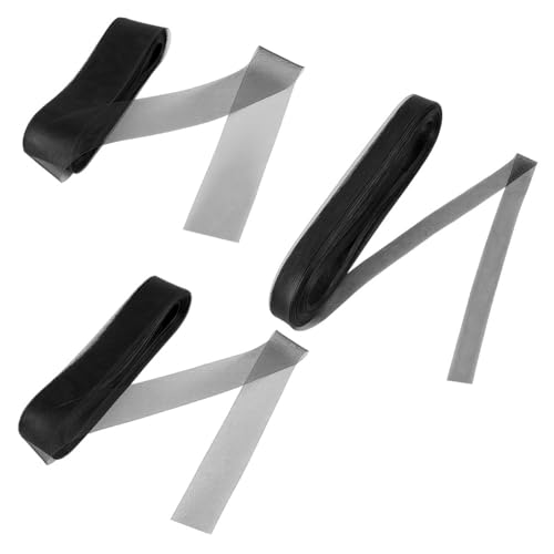 NBEADS Elastisches Rosshaar-Geflecht, 137 m, 3 Stile, 1,27 cm, Rosshaar, Netz-Band, Polyester, Rosshaarbänder für Polyester, Nähen, Hochzeitskleid, Tanzkleider, Kleid, Zubehör, Schwarz NBEADS Elastisches Rosshaar-Geflecht, 137 m, 3 Stile, 1,27 cm, Rosshaar, Netz-Band, Polyester, Rosshaarbänder für Polyester, Nähen, Hochzeitskleid, Tanzkleider, Kleid, Zubehör, Schwarz von nbeads