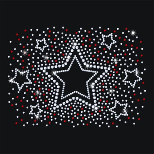 NBEADS Star Burst Bügeln auf Strass Transfer, 29.7x21cm Wärmeübertragung Abziehbild Bling Kristall Abziehbilder Wärmeübertragung Aufnäher Kleidung Reparatur Applique für T-Shirt Kleidung NBEADS Star Burst Bügeln auf Strass Transfer, 29.7x21cm Wärmeübertragung Abziehbild Bling Kristall Abziehbilder Wärmeübertragung Aufnäher Kleidung Reparatur Applique für T-Shirt Kleidung von nbeads