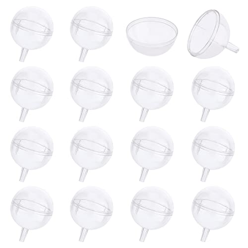 nbeads 100 Stück Transparente Schokoladenverpackungen, Runde Kugeln Acryl Klarer Schokoladenhalter Süßigkeiten Blumen Verpackung ständer Für Geburtstag Hochzeit nbeads 100 Stück Transparente Schokoladenverpackungen, Runde Kugeln Acryl Klarer Schokoladenhalter Süßigkeiten Blumen Verpackung ständer Für Geburtstag Hochzeit von nbeads