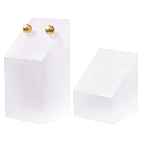 nbeads 2 Stück Mattierter Acryl Ohrring-Display-Halter, Ohrring Display ständer Ohrring Display Rahmen Für Ohrringe Ohrstecker Zeigen Einzelhandel Schmuck Staffelei Display Foto Requisiten nbeads 2 Stück Mattierter Acryl Ohrring-Display-Halter, Ohrring Display ständer Ohrring Display Rahmen Für Ohrringe Ohrstecker Zeigen Einzelhandel Schmuck Staffelei Display Foto Requisiten von nbeads