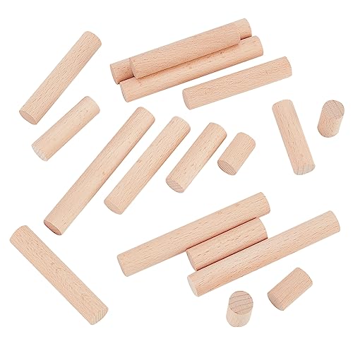 NBEADS 20 Stück 4 Größen Hölzerne Zylinder, 1.5mm Durchmesser Unfertige Hölzerne Runde Stöcke Buche Holz Handwerk Sticks Bau Schnitzen Für Diy Kunsthandwerk Malerei Haus Und Garten Dekoration NBEADS 20 Stück 4 Größen Hölzerne Zylinder, 1.5mm Durchmesser Unfertige Hölzerne Runde Stöcke Buche Holz Handwerk Sticks Bau Schnitzen Für Diy Kunsthandwerk Malerei Haus Und Garten Dekoration von nbeads