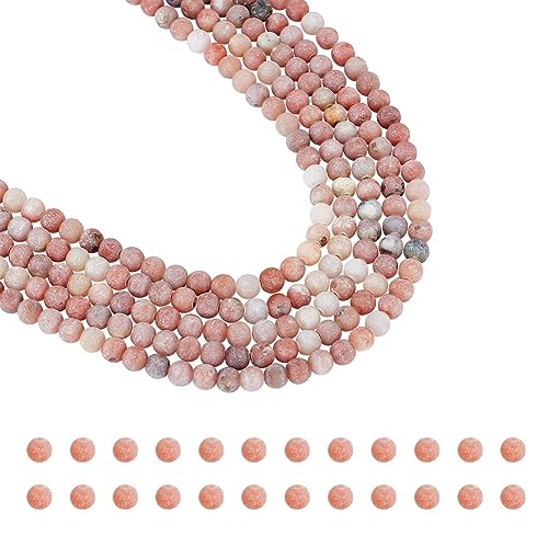 nbeads 5 Stränge Über 480 Stück Gemischte Naturstein-Perlen, 4mm Runde Natürliche Marmorperlen Sesam Jaspis Perlen Mattiert Lose Edelsteinperlen für Armband-Halskette-Schmuckherstellung nbeads 5 Stränge Über 480 Stück Gemischte Naturstein-Perlen, 4mm Runde Natürliche Marmorperlen Sesam Jaspis Perlen Mattiert Lose Edelsteinperlen für Armband-Halskette-Schmuckherstellung von nbeads