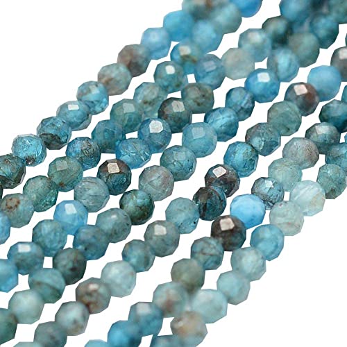 NBEADS ca. 525 Stück 2 mm Apatit Perlen, Runde Facettierte Perlen Natürliche Lose Edelsteinperlen für DIY-Armbänder, Halsketten Schmuckherstellung, Loch: 0.5 mm NBEADS ca. 525 Stück 2 mm Apatit Perlen, Runde Facettierte Perlen Natürliche Lose Edelsteinperlen für DIY-Armbänder, Halsketten Schmuckherstellung, Loch: 0.5 mm von nbeads