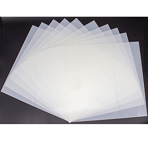 Mylar-Schablonen, 10 mm, blanko, 30,5 x 30,5 cm, milchig durchscheinende PET-Schablonen für Schneidemaschinen, Laserschneiden, Bastelkunststoffbögen, 10 Stück Mylar-Schablonen, 10 mm, blanko, 30,5 x 30,5 cm, milchig durchscheinende PET-Schablonen für Schneidemaschinen, Laserschneiden, Bastelkunststoffbögen, 10 Stück von neglex