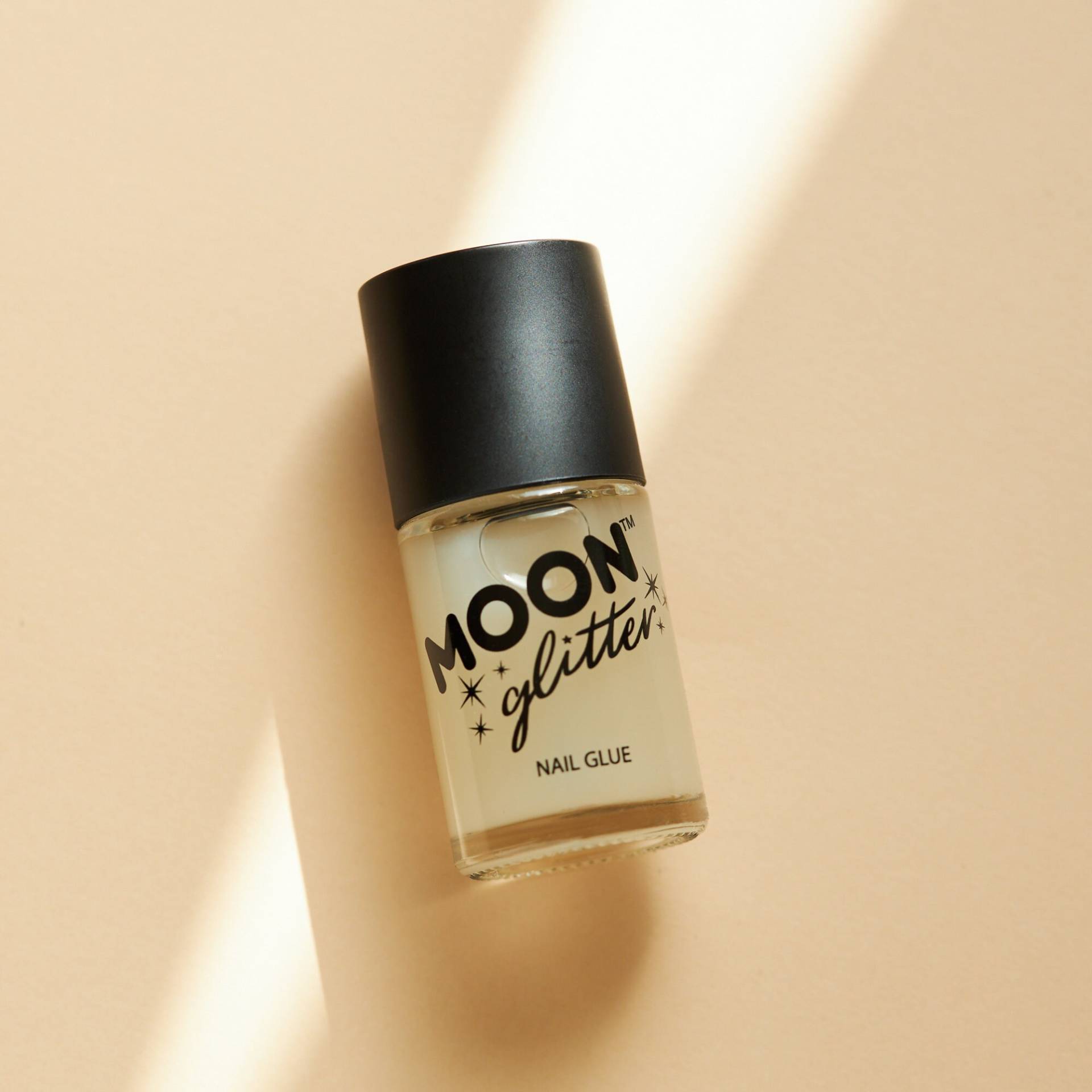 Glitter Nail Glue Von Moon - Kosmetik Klebegrundierung Für Nägel 14Ml von neonbeauty