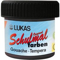 nerchau LACUFA Schulmalfarben schwarz 10x 18,0 ml von nerchau