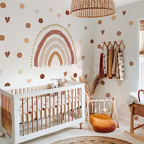 Neukids Regenbogen Wandtattoo Kinderzimmer, Boho Regenbogen Wandsticker Regenbogen Liebe Tupfen Wandtattoo, Mädchenzimmer Schlafzimmer Wohnzimmer Babyzimmer Korridore Wanddeko Neukids Regenbogen Wandtattoo Kinderzimmer, Boho Regenbogen Wandsticker Regenbogen Liebe Tupfen Wandtattoo, Mädchenzimmer Schlafzimmer Wohnzimmer Babyzimmer Korridore Wanddeko von neukids
