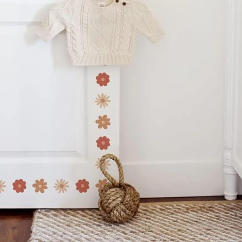Neukids Wandaufkleber für Kinder, Boho, rote Gänseblümchen, für Kinderzimmer, Wohnzimmer, Kindergarten Neukids Wandaufkleber für Kinder, Boho, rote Gänseblümchen, für Kinderzimmer, Wohnzimmer, Kindergarten von neukids