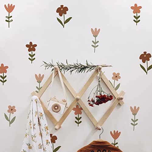 neukids Wandaufkleber für Kinder, Boho-Blumen, Wandaufkleber, für Kinderzimmer, Wohnzimmer, Kindergarten, Fenster, Wanddekoration neukids Wandaufkleber für Kinder, Boho-Blumen, Wandaufkleber, für Kinderzimmer, Wohnzimmer, Kindergarten, Fenster, Wanddekoration von neukids